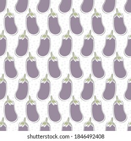 Vegetales Vegetales Grano Púrpura en el patrón de repetición sin foco blanco. Antecedentes para textiles, tarjetas, manufactura, papel pintado, envoltura de regalo y reserva de chatarra.