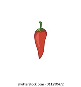 Vector Vegetables - Red Chili