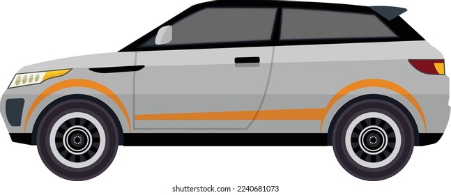 Vector vehicle design car .
