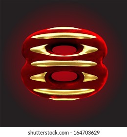 vector velvet letter