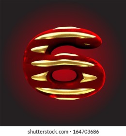 vector velvet letter