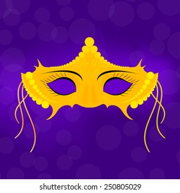 Vector venetian carnival mask