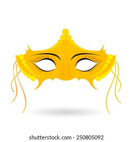 Vector venetian carnival mask
