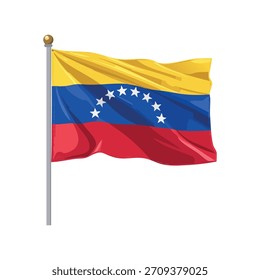 Vektor der venezolanischen Flagge