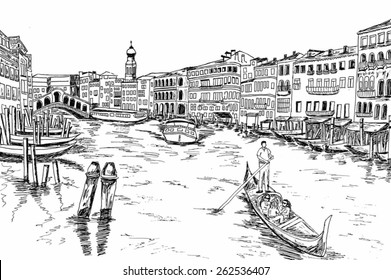 Vector - Venice, Italy