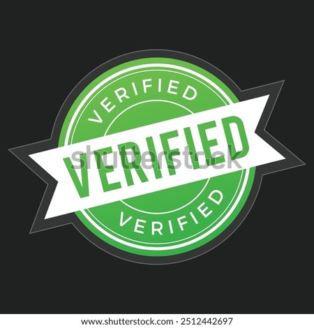 vector Verified square grunge Check mark icon
