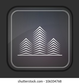 Vector version. Bar code icon. Eps 10 illustration. Easy to edit