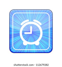 Vector version. Clock icon. Eps 10 illustration