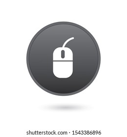 Vector version. computer mouse icon. Eps 10 illustration. Easy to edit