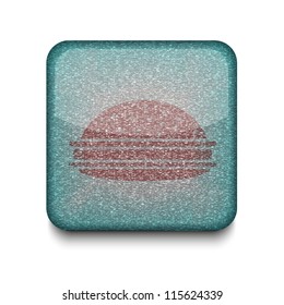 Vector version.  Hamburger icon. Eps 10 illustration. Easy to edit