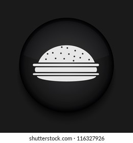 Vector version.  Hamburger icon. Eps 10 illustration. Easy to edit