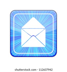 Vector version. Mail icon. Eps 10 illustration