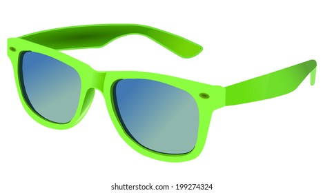 Vector version of simple green glasses