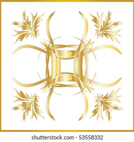 Vector version. Swirl elements and monograms for design and decorate.