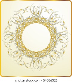 Vector version. Swirl elements and monograms for design and decorate.
