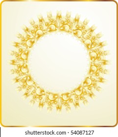 Vector version. Swirl elements and monograms for design and decorate.