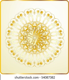 Vector version. Swirl elements and monograms for design and decorate.