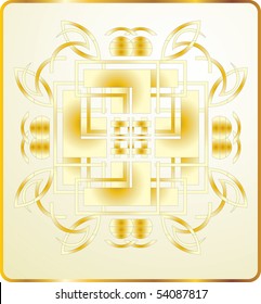 Vector version. Swirl elements and monograms for design and decorate.