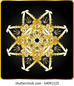 Vector version. Swirl elements and monograms for design and decorate.