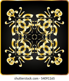 Vector version. Swirl elements and monograms for design and decorate.