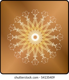 Vector version. Swirl elements and monograms for design and decorate.
