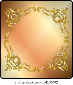 Vector version. Swirl elements and monograms for design and decorate.