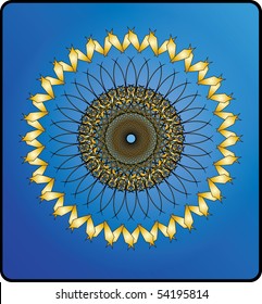 Vector version. Swirl elements and monograms for design and decorate.