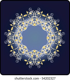Vector version. Swirl elements and monograms for design and decorate.