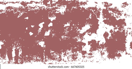 vector vertical grunge texture. peeling and painted over the red paint of the wall. the background image for your design