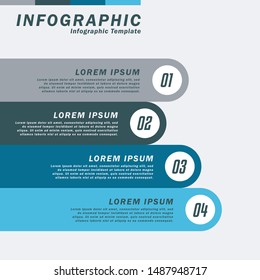 Vector Vertical Infographic Diagram. Template For Business, Presentations, Web Design, 4 Options.