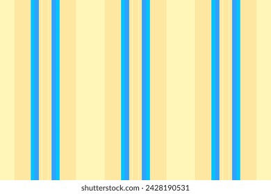 Vector vertical pattern of fabric stripe background with a texture lines textile seamless in yellow and light colors.