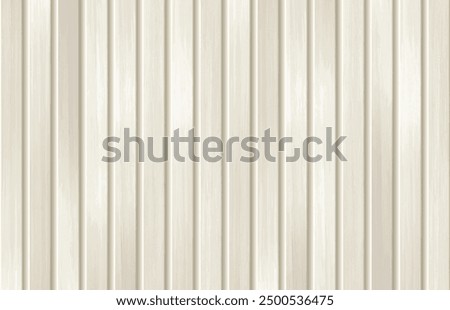 Vector vertical white wooden panel background. Realistic light wood grain texture, natural textured wall, top view of empty wooden surface, siding, textured surface with grunge wood planks.