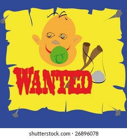 Vector from a very "lovably" baby.