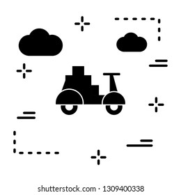 Vector vespa icon
