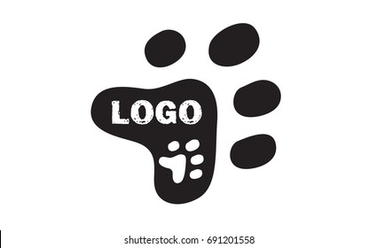 Vector - Vet or pet shop logo design. Can be used for companies such as pet shops, animal rescue shelters or veterinary clinics.