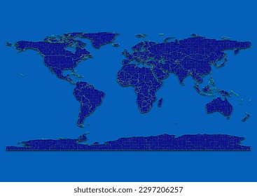 Vector vibrant and detailed map for Cape Verde emphasizing export, technology, trade and innovation. Enhance presentations and marketing materials. Ideal for businesses, entrepreneurs.