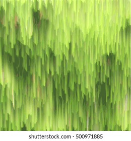 vector vibrant green color stripes modern abstract digital glitch graphic design damaged data file background