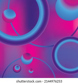Vector Vibrante Círculo Neón con Brillo. Marco redondo moderno con espacio vacío para texto. Resumen Brillante Neon Loop con Transparencia. Brillo colorido, Flare. Ilustración para publicidad, cartel, tarjeta.