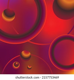 Vector Vibrante Círculo Neón con Brillo. Marco redondo moderno con espacio vacío para texto. Resumen Brillante Neon Loop con Transparencia. Brillo colorido, Flare. Ilustración para publicidad, cartel, tarjeta.