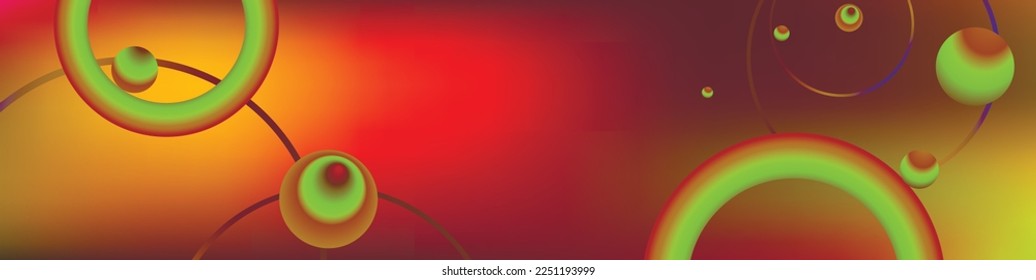 Vector Vibrant Neon Circle with Glow. Modern Round Frame with Empty Space for Text. Abstract Bright Neon Loop with Transparency. Colorful Shine, Flare. Illustration for Advertising, Banner, Card.