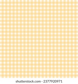 Antecedentes del vector. estilo vichy clásico amarillo.