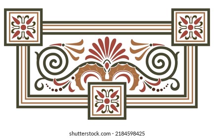 vector victorian ornament pattern seamless dresser decorative design motif