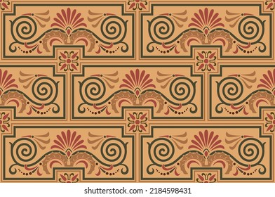 vector victorian ornament pattern seamless dresser decorative design motif