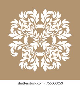 Vector . Victorian style. Ornate element for design and place for text. Ornamental patterns for wedding invitations, birthday and greeting cards.