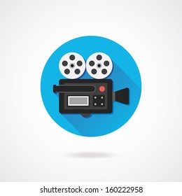 Vector Video Camera Icon