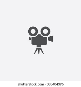 Vector video camera Icon