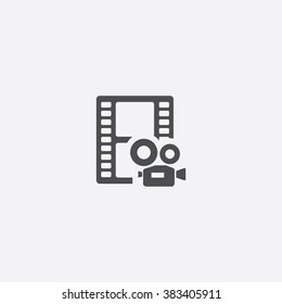 Vector video film Icon