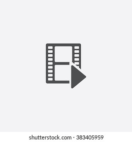 Vector video film Icon