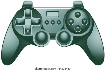 Vector Video Game Controller Pad