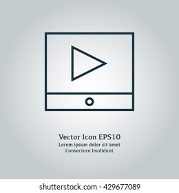 Vector Video Icon